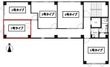 写真:大阪市中央区北久宝寺町2丁目 3階301の間取図