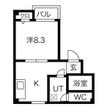 セナ・ドーラ瓦町の間取図