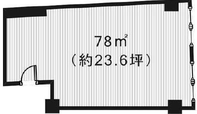 拡大写真:東海建物西本町ビル 3階310の間取り