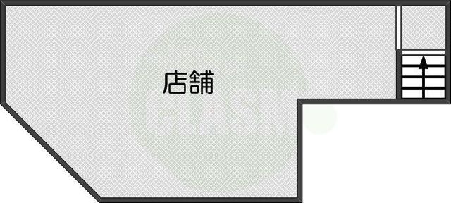 拡大写真:大阪市西成区天下茶屋2丁目 B101の間取り