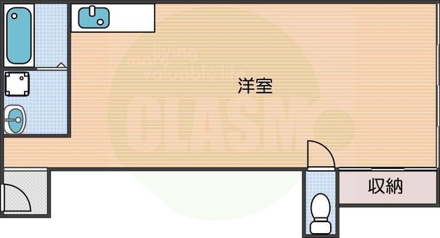 拡大写真:大阪市住吉区山之内3丁目 202の間取り