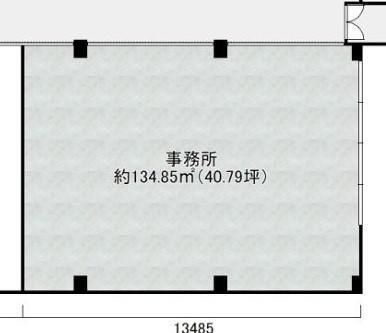 拡大写真:生駒市萩の台1丁目 2階B1aの間取り