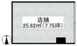 奈良市花芝町の間取図