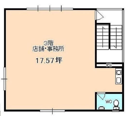 拡大写真:柏原市大正2丁目 3Faの間取り