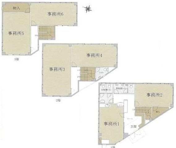 拡大写真：河内長野市木戸西町２丁目 1階1の間取り