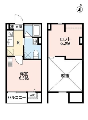 拡大写真:神戸市長田区東尻池町4丁目 1階201の間取り