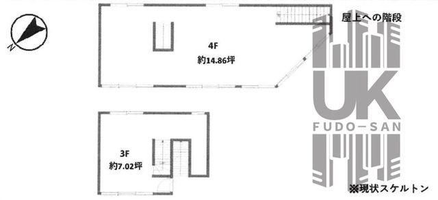 拡大写真:8R BLD.8 3F4F-の間取り