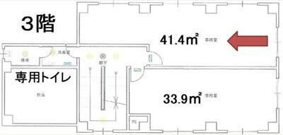 拡大写真:FM Tenroku Exit 13 BLDG 3FAの間取り