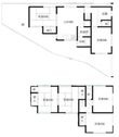 鉢ケ峯寺戸建の間取図