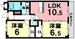 クラシオン1の間取図
