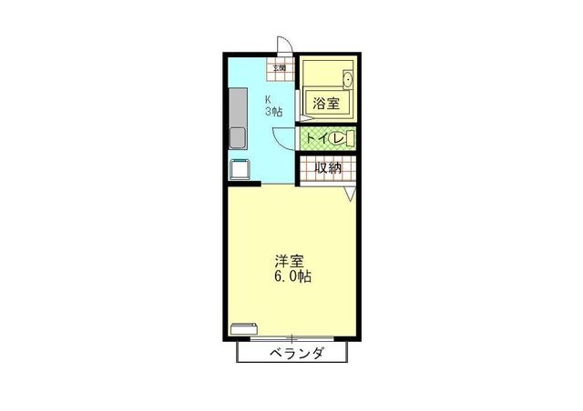 拡大写真:ダンケタカミヤⅡ Sの間取り