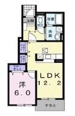 サンソーレBの間取図