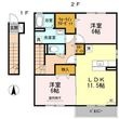 ルミエールKの間取図