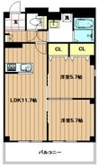大阪市生野区勝山北4丁目の間取図