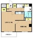 カナセ上汐の間取図