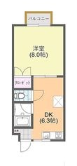 コーポグローリーⅠの間取図