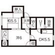 エクセレントの間取図