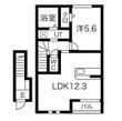 アスガルド B棟の間取図