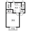 ガゼボの間取図