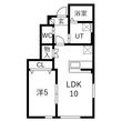 Ｌｏｕ　ｌｏｕ　Aの間取図
