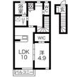 ラ・ルーチェの間取図