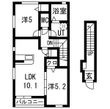 Kの間取図