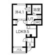 アスガルド A棟の間取図
