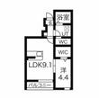 リベルタ　Ｃ・Ｄの間取図