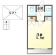 Mアルヴェリーノの間取図