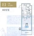 THE PALMS MUSE新江古田の間取図