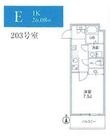 THE PALMS MUSE新江古田の間取図
