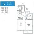 THE PALMS MUSE新江古田の間取図