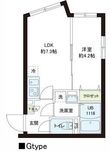 レピュア小石川レジデンスの間取図