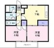 シティーハイツ チューリップの間取図