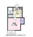 シティーハイツ ポピーの間取図