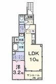 フラワーハイツ壱番館の間取図