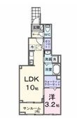 フラワーハイツ壱番館の間取図