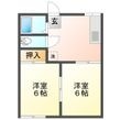 松南ハイツの間取図