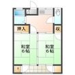Fコーポの間取図