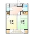 Fコーポの間取図