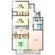 ライオンズマンション御倉町の間取図