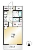 写真:ハイシティー堀南 405の間取図