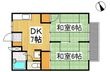 シティハイツ都の間取図