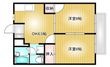 シティハイツ都の間取図