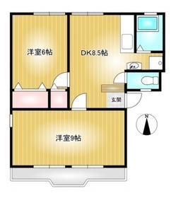拡大写真:シティハイツ 203の間取り