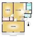 シティハイツの間取図