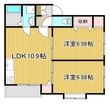 オアシス参番館の間取図