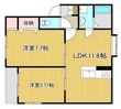 オアシス参番館の間取図