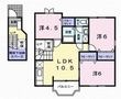 写真：フルール　A棟-の間取図