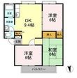 サンビレッジ児島 G棟の間取図